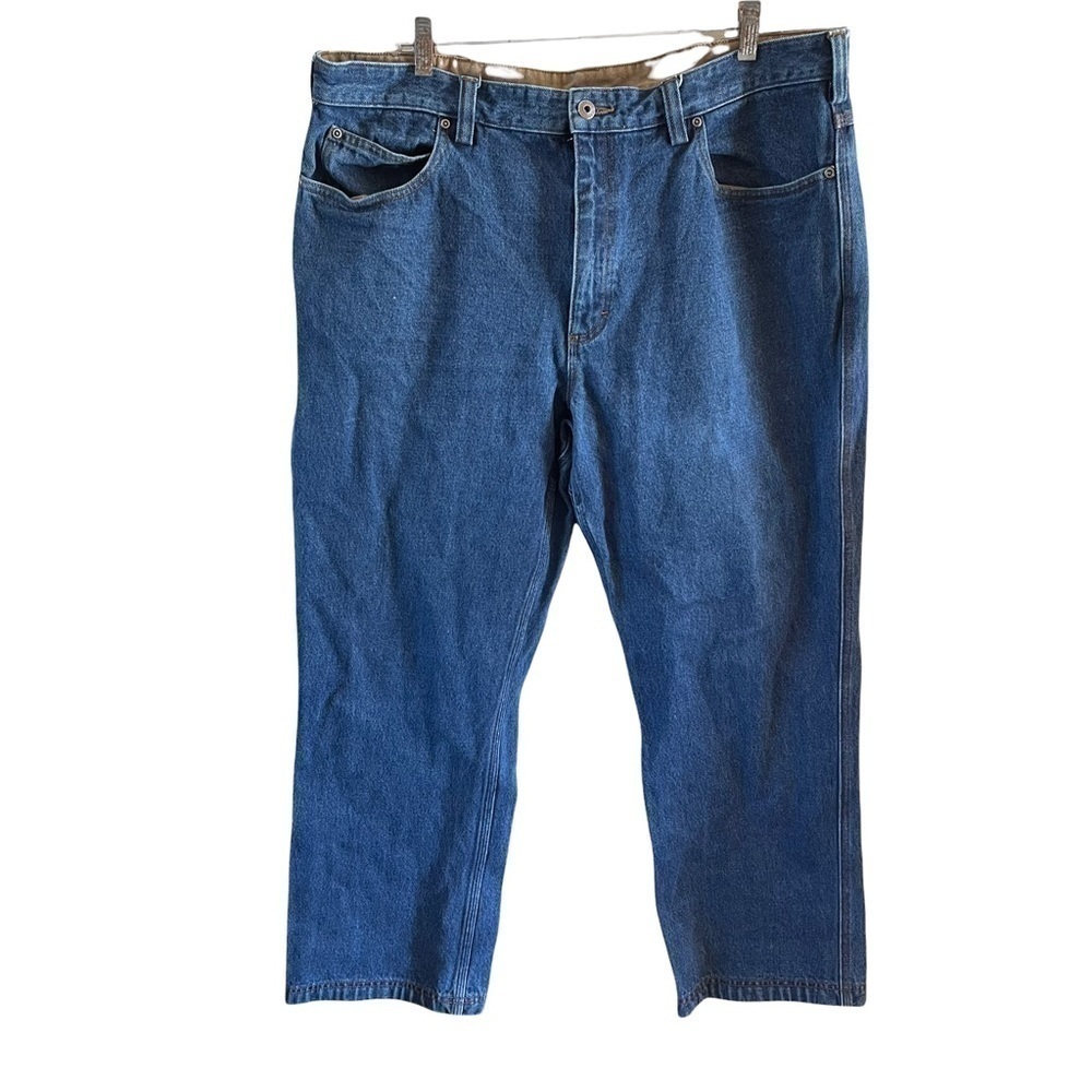 Duluth Trading company mens jeans size 40x30 GUC heavyweight denim